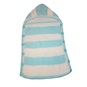 Baby hooded sleeping bag